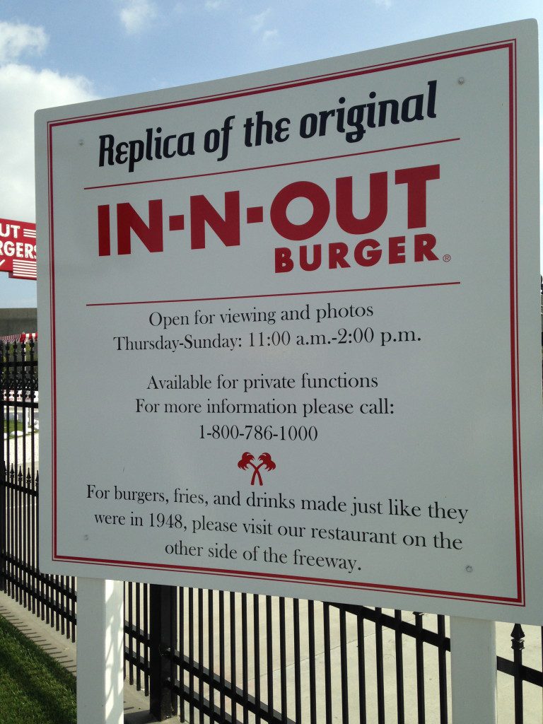 Original In-n-out burger