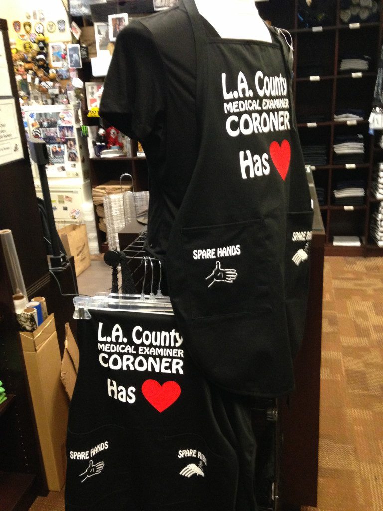 LA Coroner Gift Shop