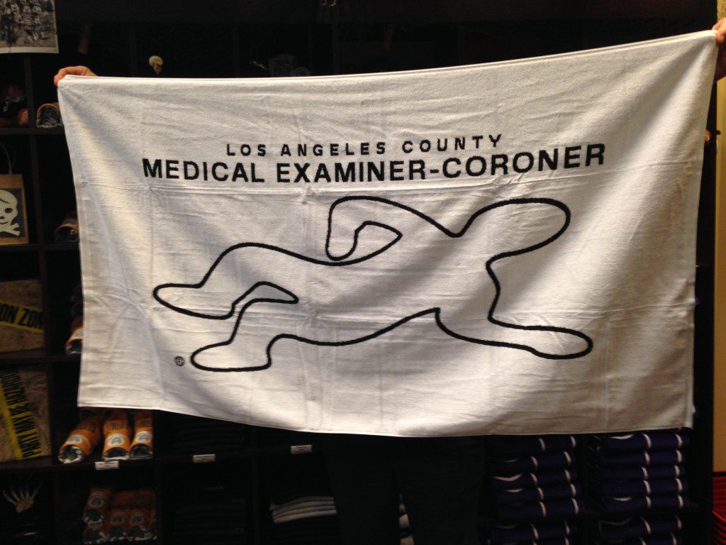 LA Coroner Gift Shop